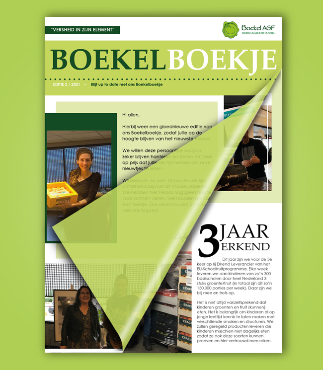 Boekelboekje Editie 2 - Boekel AGF Horecagroothandel