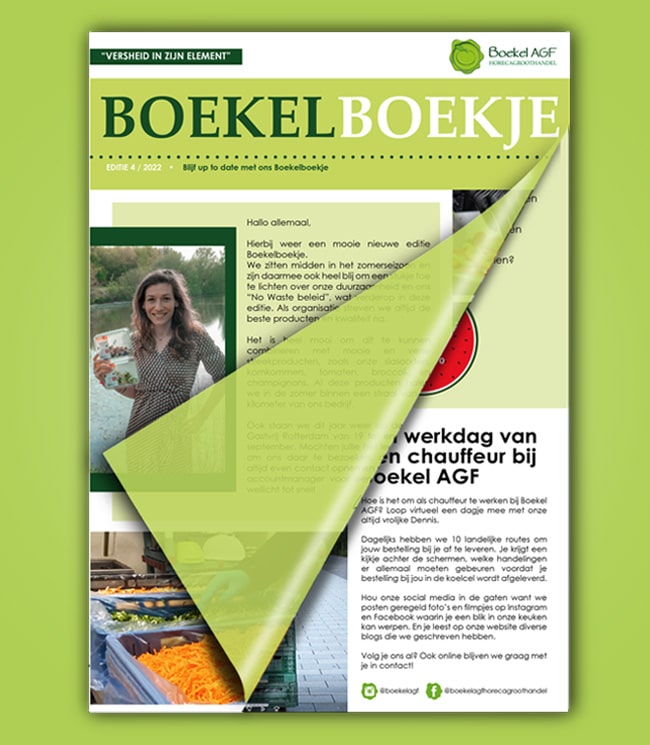 Boekelboekje - Boekel AGF Horecagroothandel