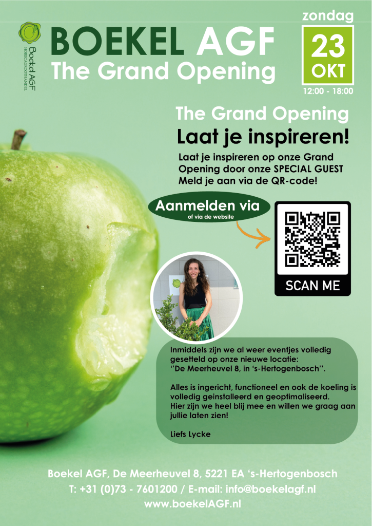 Grand Opening - Boekel AGF