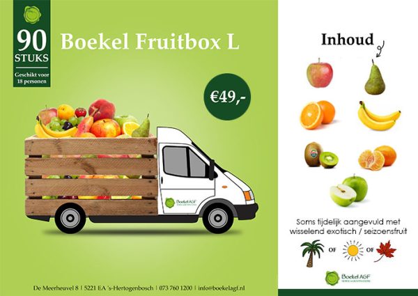 Fruitbox Groot (L) - Boekel AGF