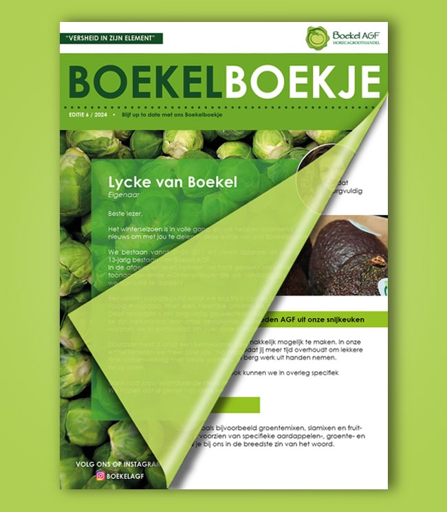 Boekelboekje editie 6 - Boekel AGF Horecagroothandel